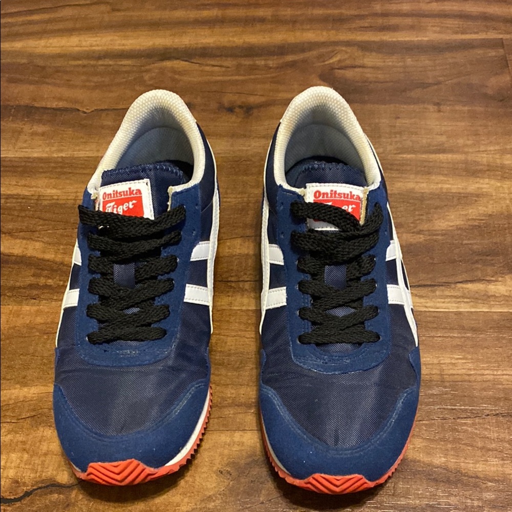 Onitsuka Tiger by Asics Blue and White Sneakers